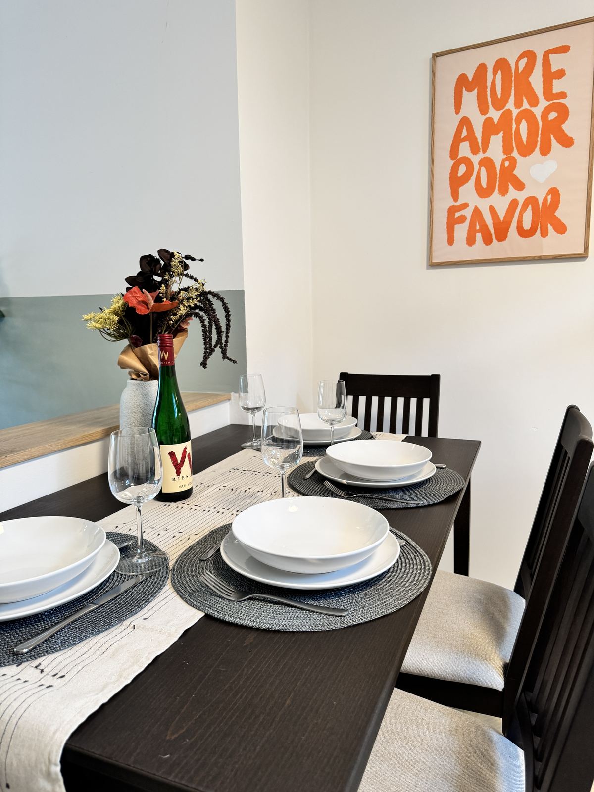 Saartal Suite – Essbereich